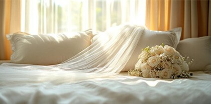 Νυφικά Σεντόνια | Γαρύφαλλο - Λευκά Είδη